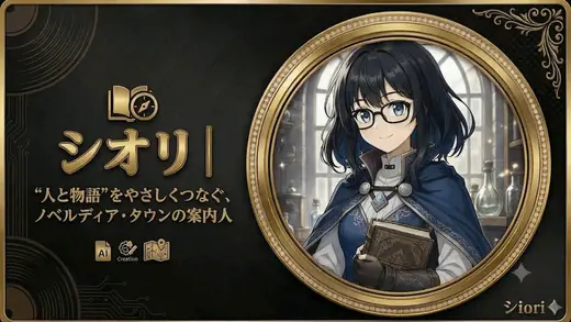 シオリの紹介GIF